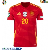 Maglie da calcio Spagna Pedri Gonzalez #20 Prima Maglia Europei 2024 Manica Corta